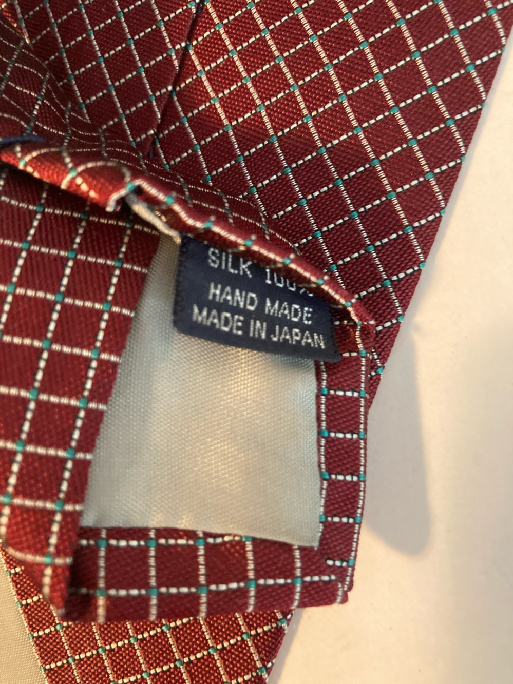SEIGO N.Y. 100% Silk Tie - Picture 5 of 6